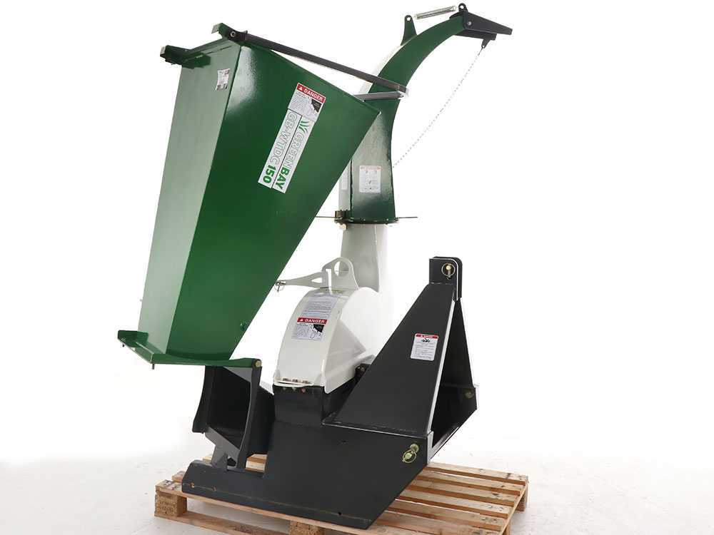 GreenBay GB-WTDC 150 aftakas hakselaar, takken tot 150 mm, detail 14