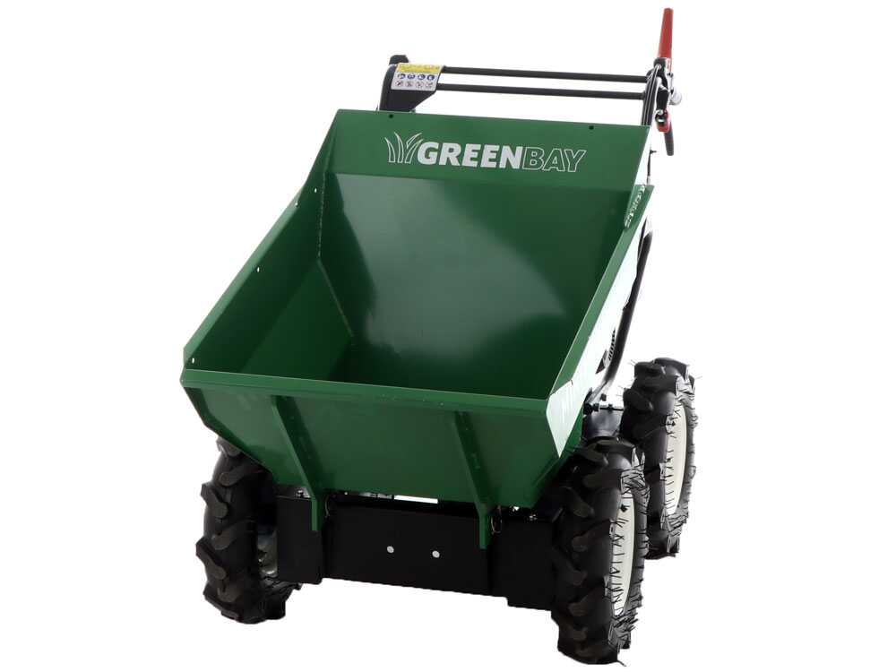 Motorkruiwagen laadvermogen 300 kg GreenBay MiniTipper 300 H, motor Honda GP160, 4x4, detail 13