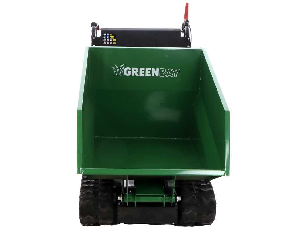 Rupsdumper laadvermogen 500 kg GreenBay Tipper 500, motor Honda GP160, detail 14