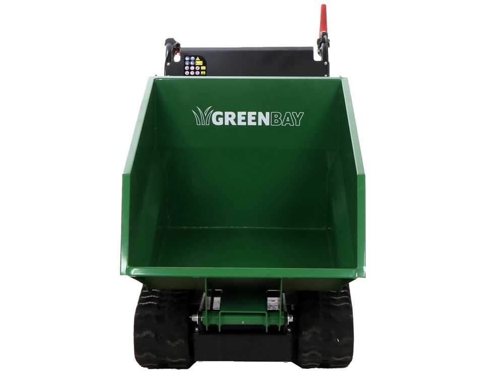 Rupsdumper laadvermogen 500 kg GreenBay Tipper 500, motor Honda GX200, detail 14
