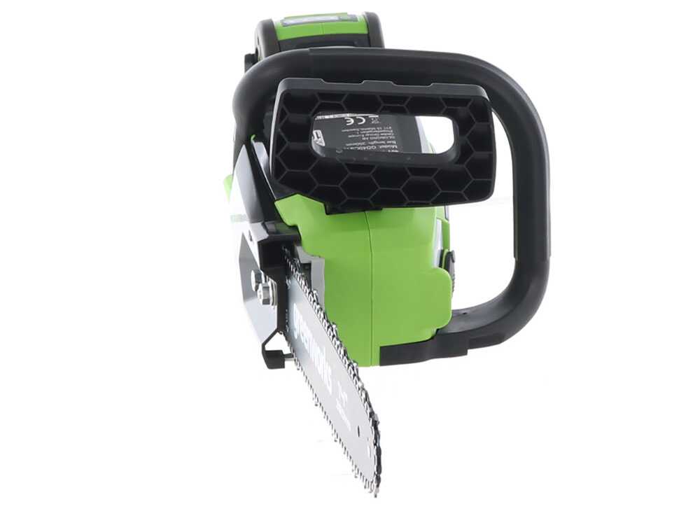 Greenworks GD40CS15 accu kettingzaag, zwaard 35 cm, 40 V 4 Ah zonder accu, detail 13