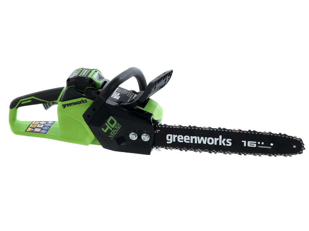 Greenworks GD40CS18 accu kettingzaag, zwaard 40 cm, 40 V zonder accu, detail 13