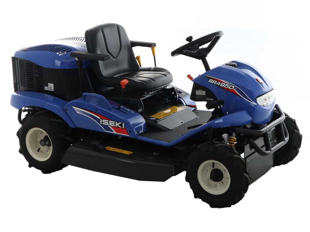 Iseki SRA 950A 2WD zitklepelmaaier 95 cm, hydrostaat, detail 13
