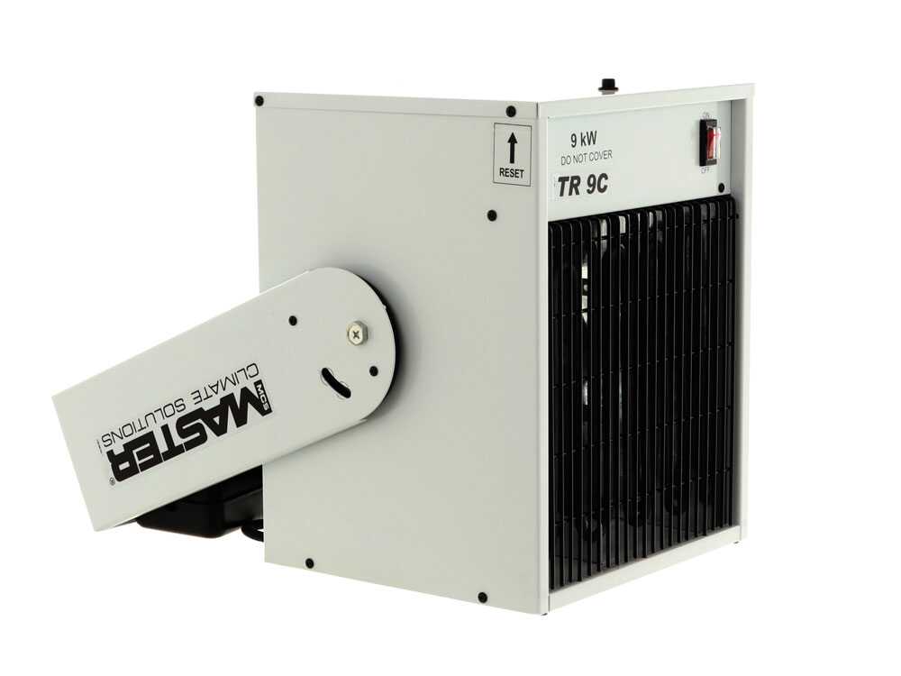 Master TR 9D elektrische heteluchtkanon 9 kW, 400 V, met afstandsbediening, detail 14