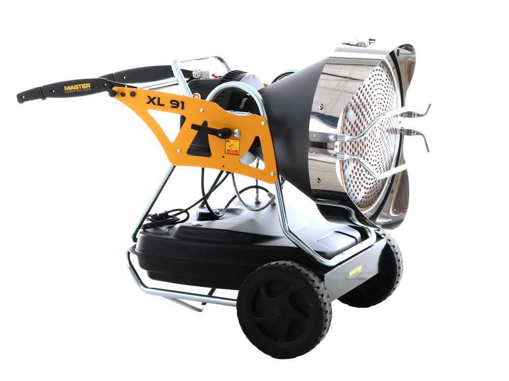 Master XL 91 diesel infrarood heater 43 kW, direct gestookt, detail 13