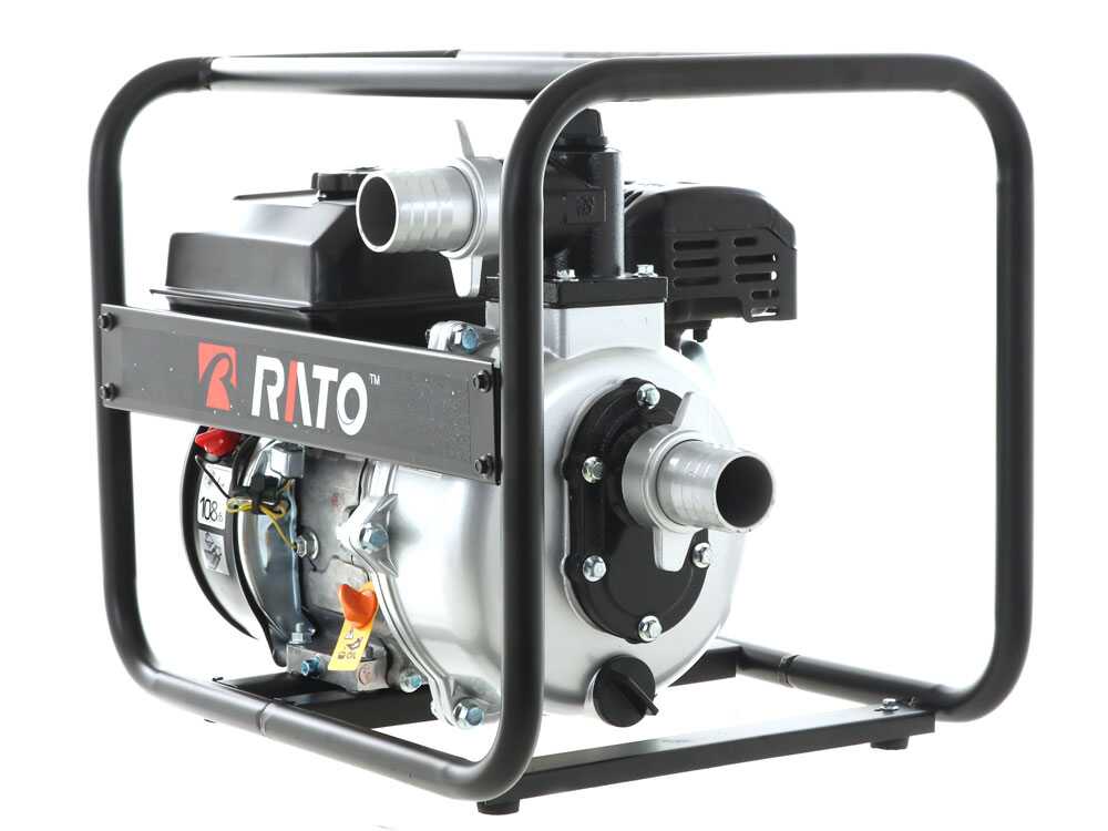 Rato RT50YB50-3.8Q benzine motorpomp, detail 13