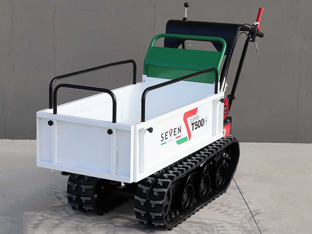 Rupsdumper laadvermogen 500 kg Seven Italy T500H GX-E, detail 14