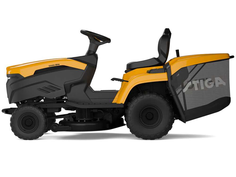 Stiga Estate 384e accu-gazontractor met opvangbak 84 cm, automaat (K612216), detail 14