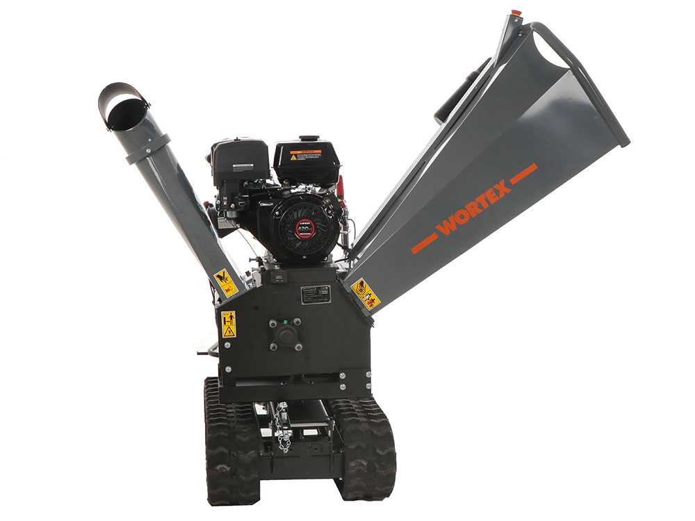 Wortex Tiger D420/120L benzine hakselaar, takken tot 90 mm, detail 14