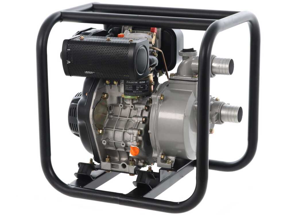 BlackStone BD 5000 diesel motorpomp, aansluiting 50 mm, detail 14