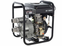 BlackStone BD-T 8000ES diesel motorpomp voor vuil water, aansluiting 80 mm, detail 14