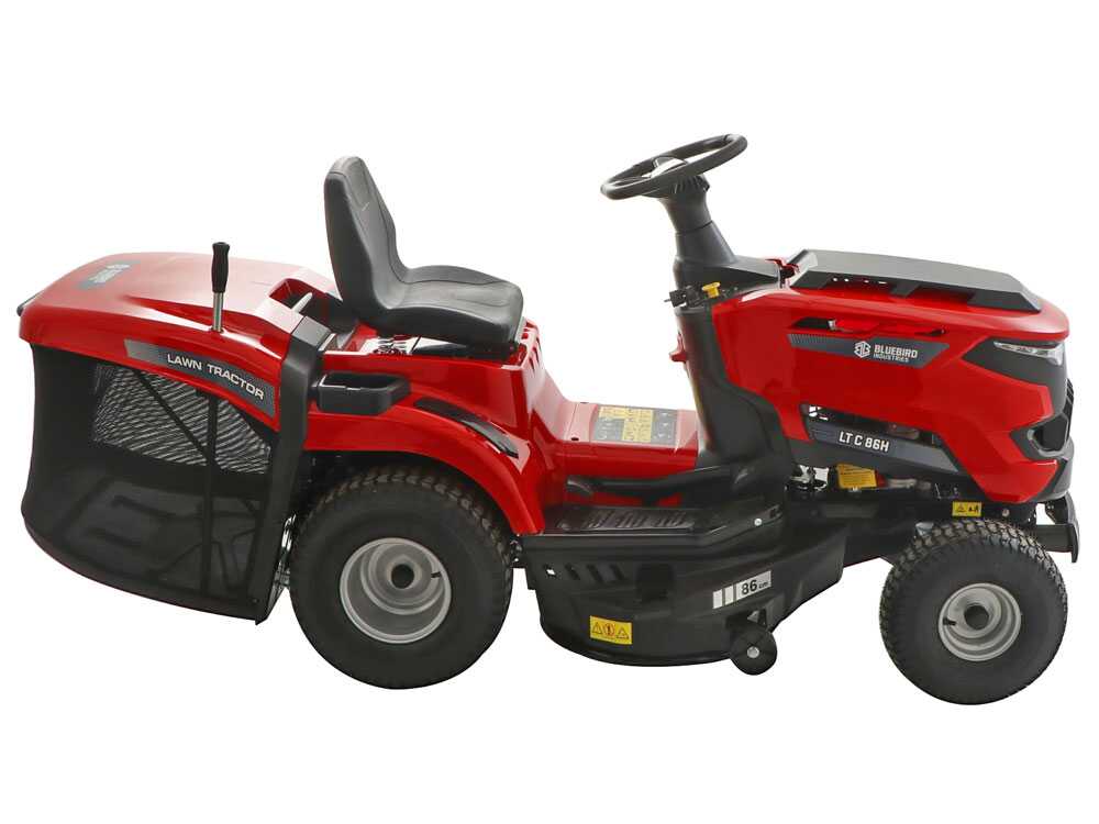 Blue Bird LT C 86H gazontractor met opvangbak 86 cm, hydrostaat, detail 14