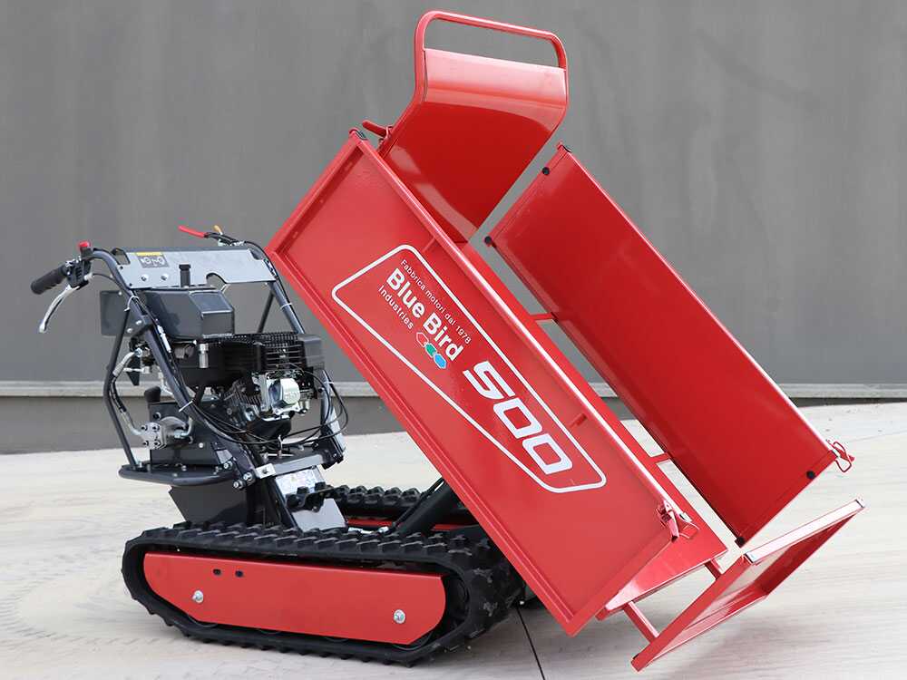 Rupsdumper laadvermogen 500 kg Blue Bird Transporter 500 H, detail 15