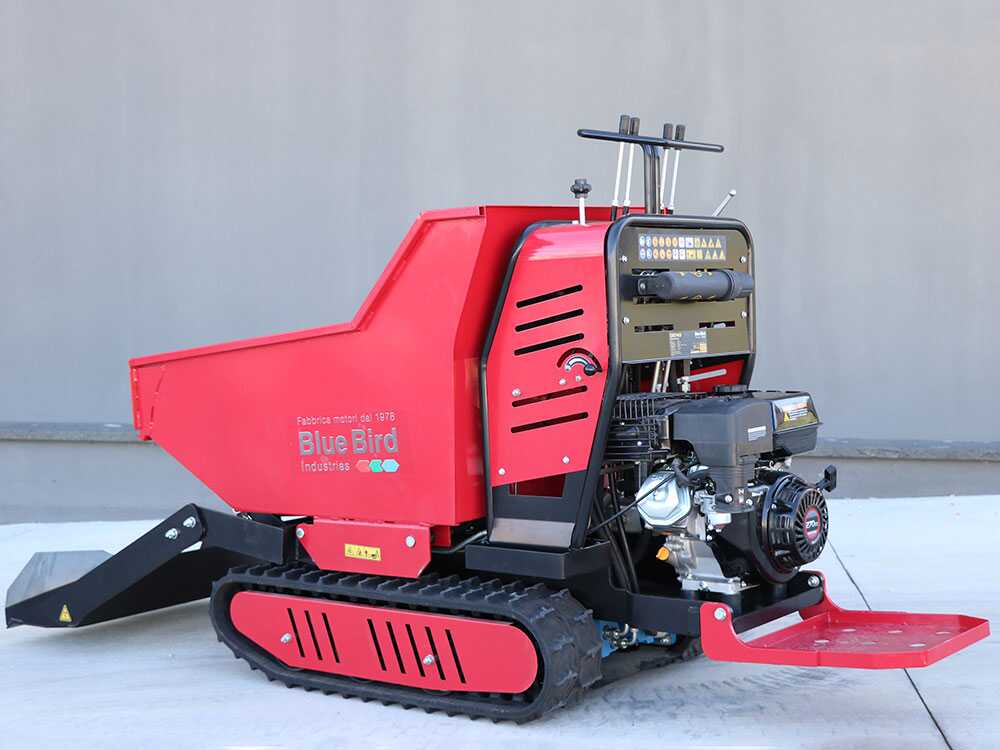 Motorkruiwagen laadvermogen 500 kg Blue Bird Trasporter 500DL Trcked, hydraulisch kiepen, detail 15