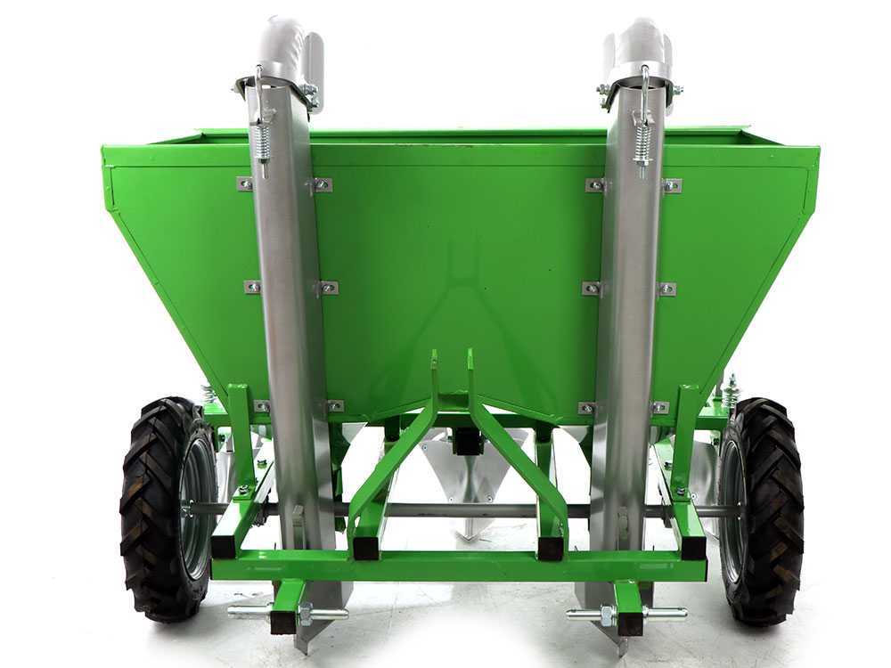 Bomet Gemini 2-rijige aardappelpootmachine, rubberwielen, detail 15