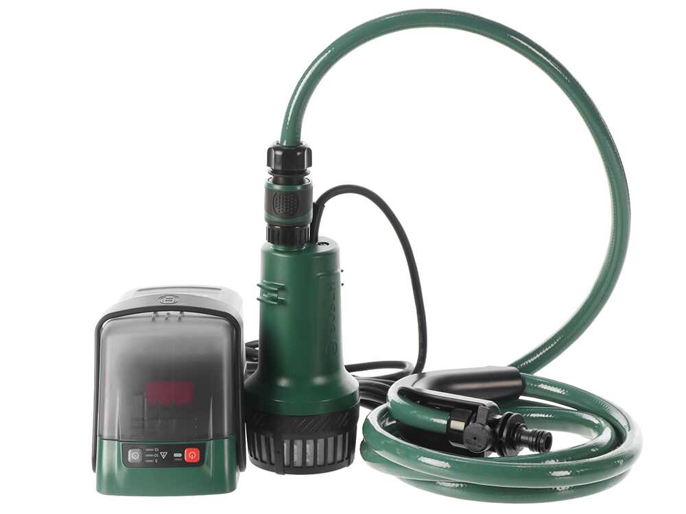 Bosch GardenPump 18V-2000 dompelpomp voor schoon water, 18 V 2,5 Ah, detail 14