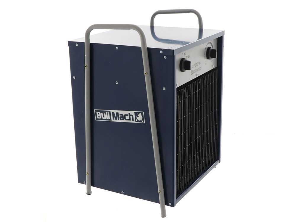 BullMach BM-EFH 22H elektrische heteluchtkanon 22 kW, 400 V, detail 14