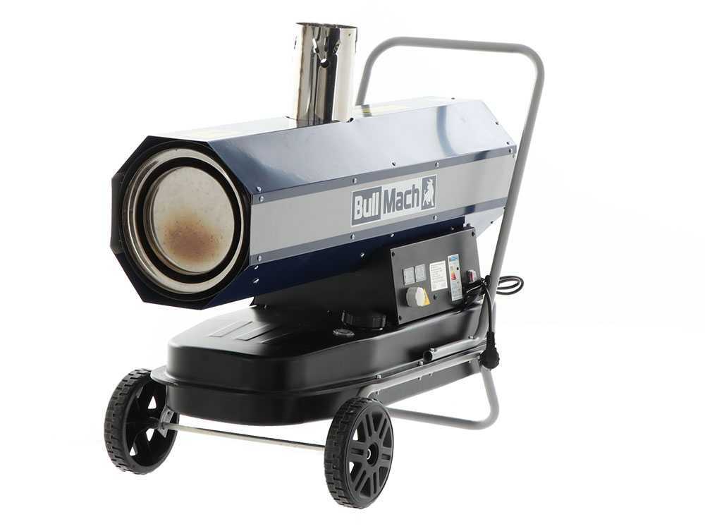 BullMach BM-IDH 30 diesel heteluchtkanon 30 kW, indirect gestookt, detail 14