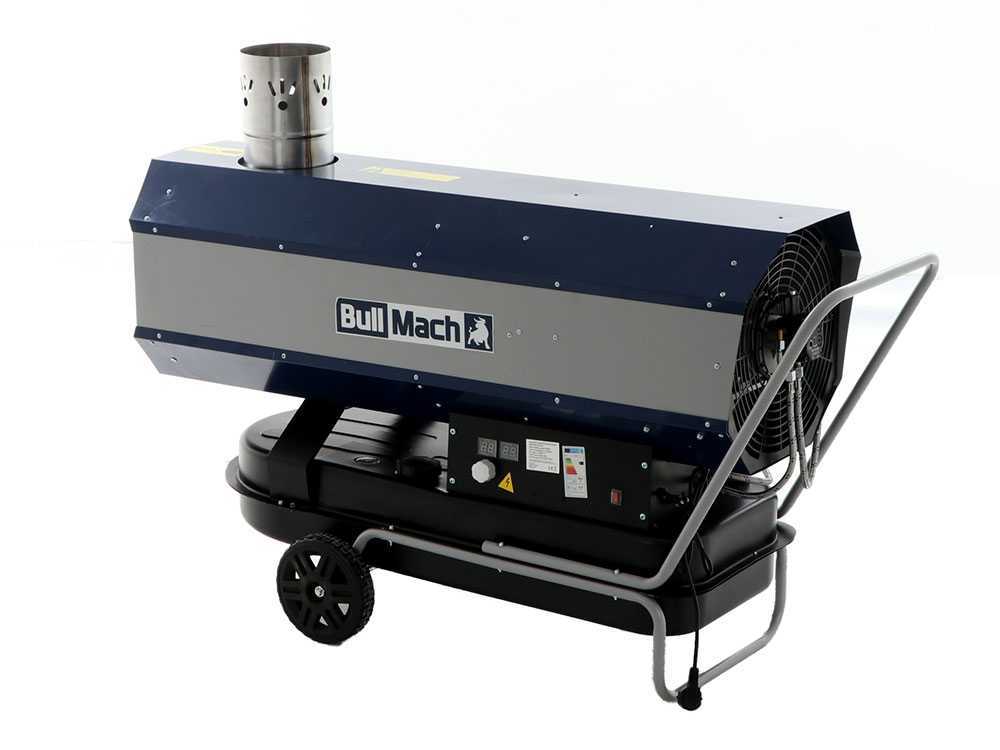 BullMach BM-IDH 50 diesel heteluchtkanon 50 kW, indirect gestookt, detail 14