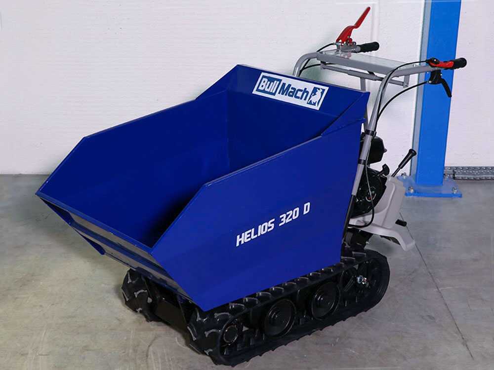 Rupsdumper laadvermogen 320 kg BullMach HELIOS 320 D, detail 15
