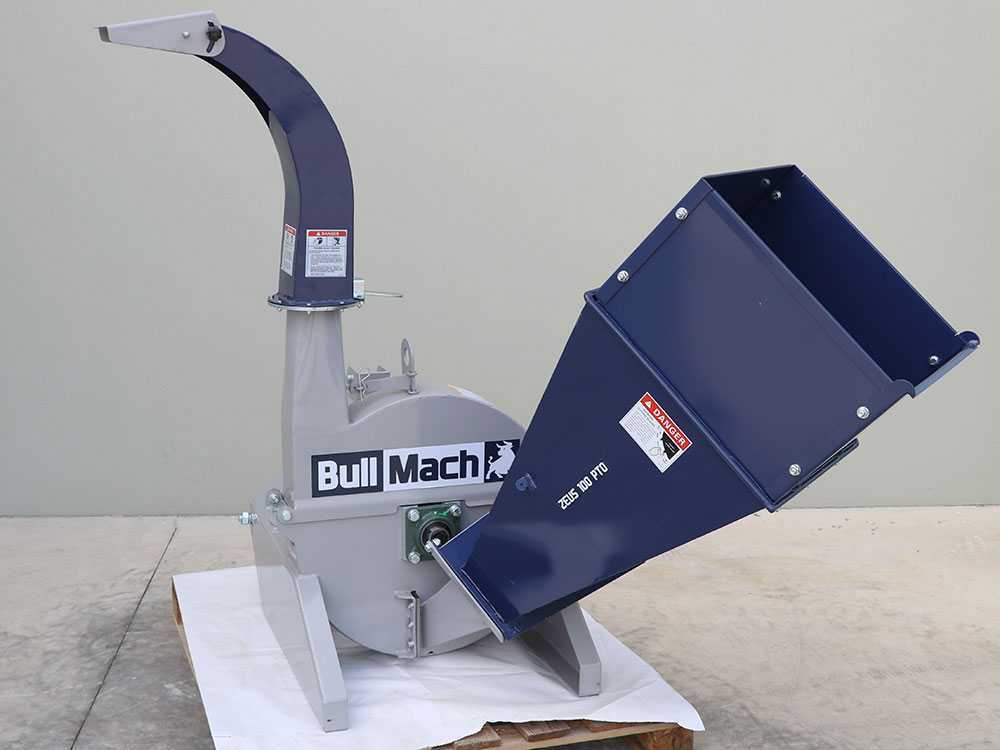 BullMach ZEUS 100 aftakas hakselaar, takken tot 100 mm, detail 15