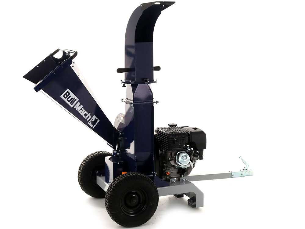 BullMach ZEUS 120 LE benzine hakselaar, takken tot 80 mm, elektrische start, detail 14