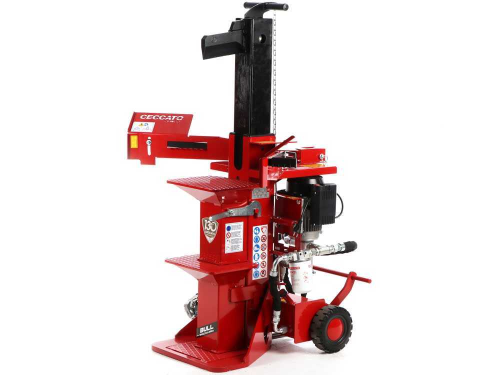 Ceccato Olindo BULL SPLET12FDP elektrische houtklover, 12 ton, verticaal, detail 14