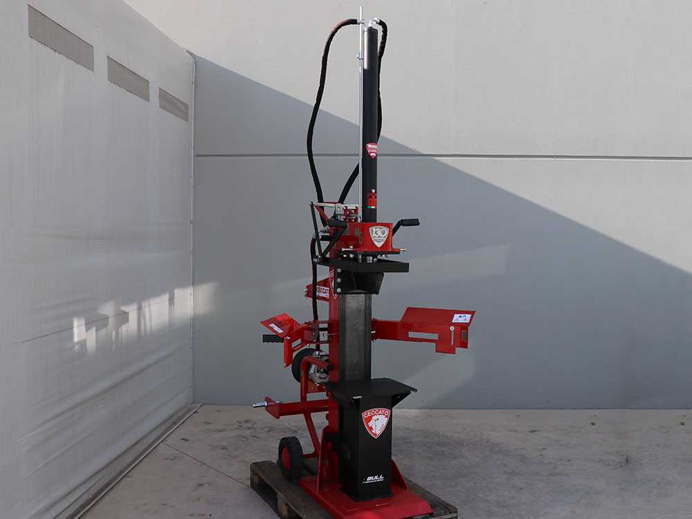 Ceccato Olindo BULL SPLT13.11 13 aftakas houtklover, 13 ton, verticaal, slag 1100 mm, detail 15