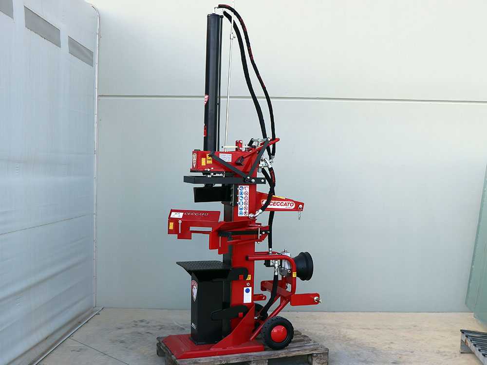 Ceccato Olindo BULL SPLT16 16 aftakas houtklover, 16 ton, verticaal, slag 1100 mm, detail 15