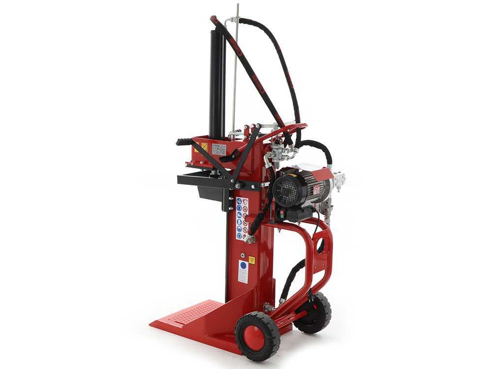 Ceccato Olindo BULL SPLE13-650TC elektrische houtklover, 13 ton, verticaal, detail 14