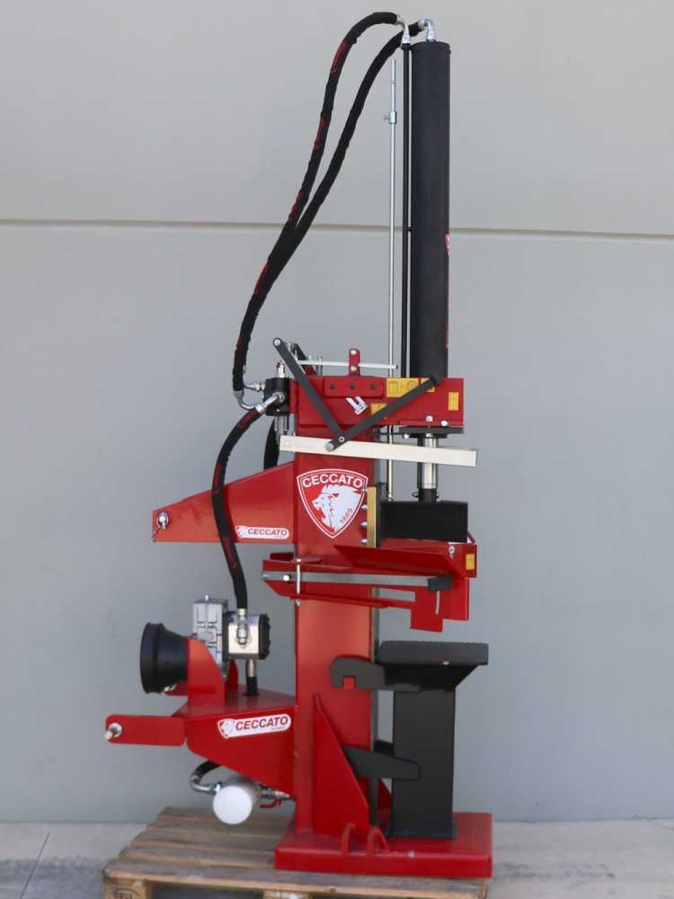 Ceccato Olindo Bull SPLT25 aftakas houtklover, 25 ton, verticaal, detail 15