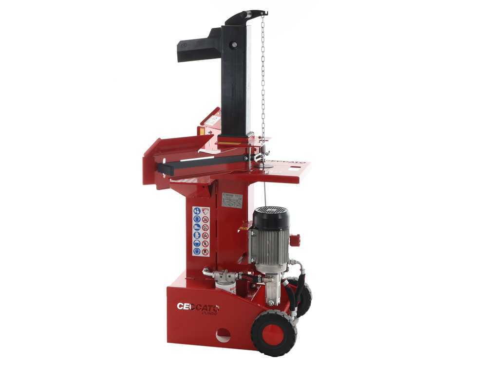 Ceccato Olindo SPLE12T elektrische houtklover, 12 ton, verticaal, detail 14