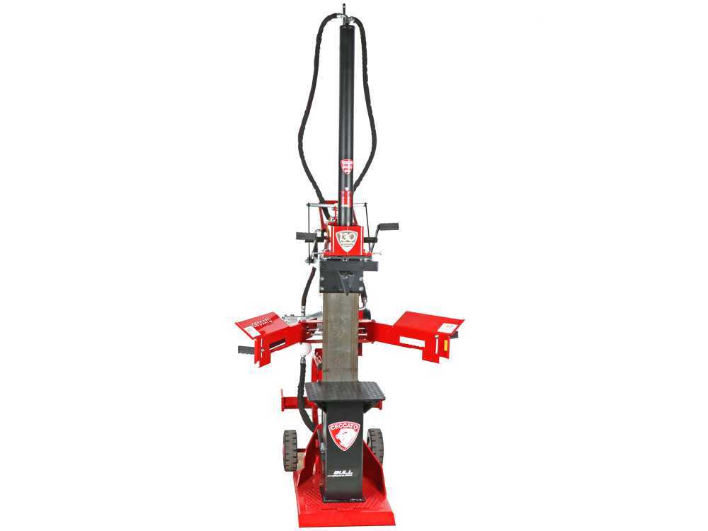 Ceccato Olindo SPLE13TLT elektrische houtklover, 13 ton, verticaal, detail 15