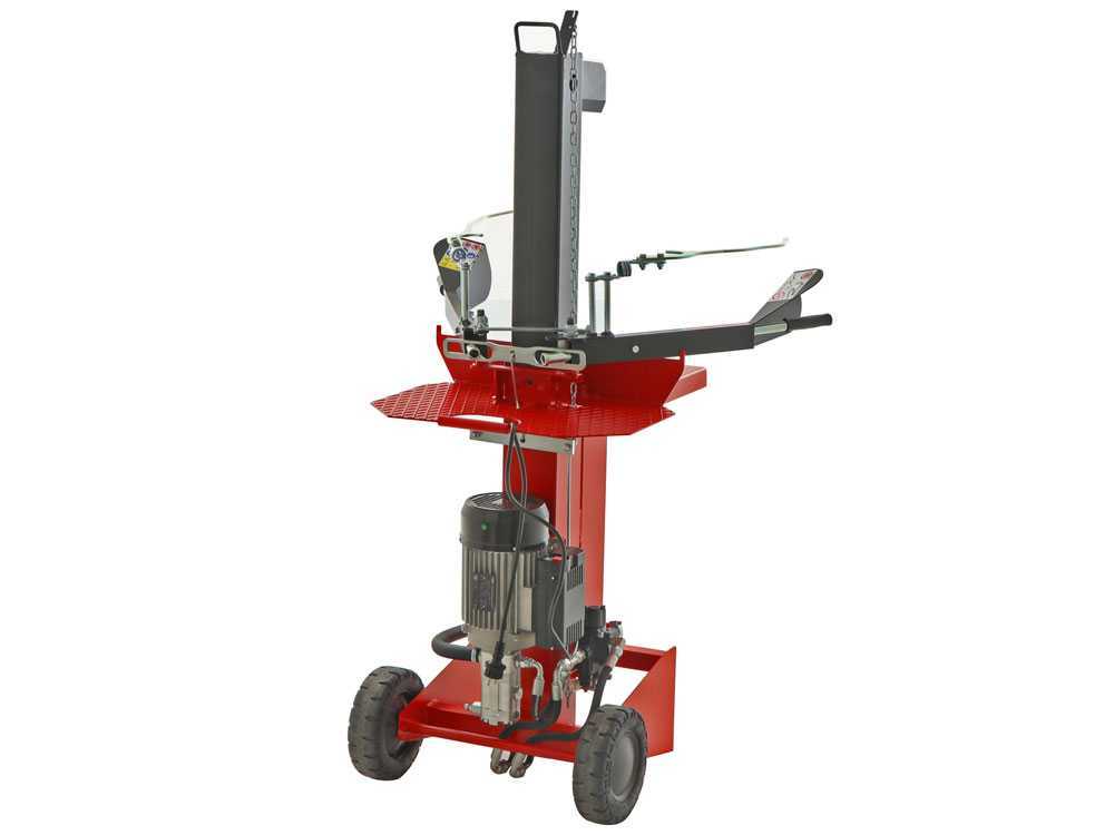 Docma SF75 Rapid 220 XX elektrische houtklover, 8 ton, verticaal, detail 14
