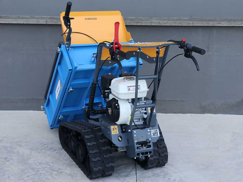 Rupsdumper laadvermogen 400 kg EuroMech EM400H-Agri, detail 15