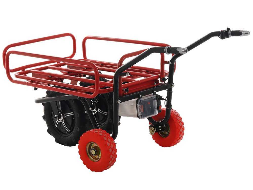 Accu motorkruiwagen laadvermogen 200 kg GeoTech CAR 300T-T, 40 V 6 Ah, detail 14