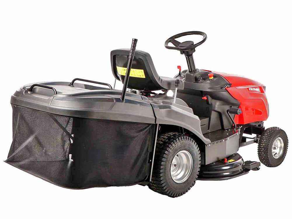 GeoTech RTM 170-960 C gazontractor met opvangbak 96 cm, versnellingsbak, detail 14