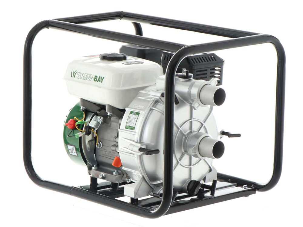 GreenBay GB-TWP 50 benzine motorpomp voor vuil water, aansluiting 50 mm, detail 14