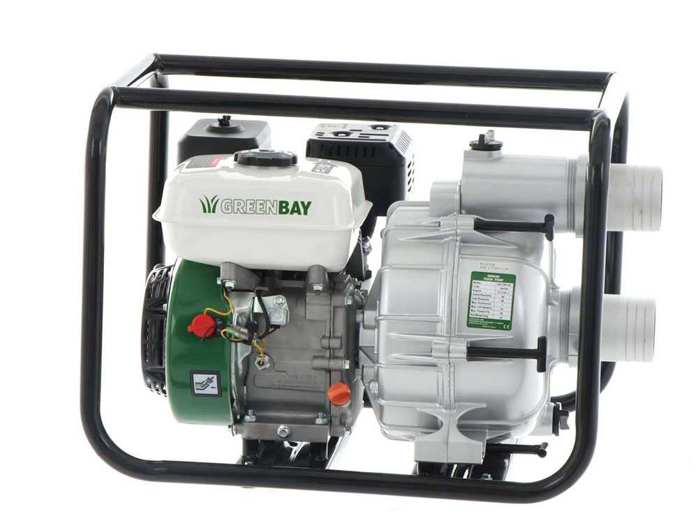 GreenBay GB-TWP 80 benzine motorpomp voor vuil water, aansluiting 80 mm, detail 14