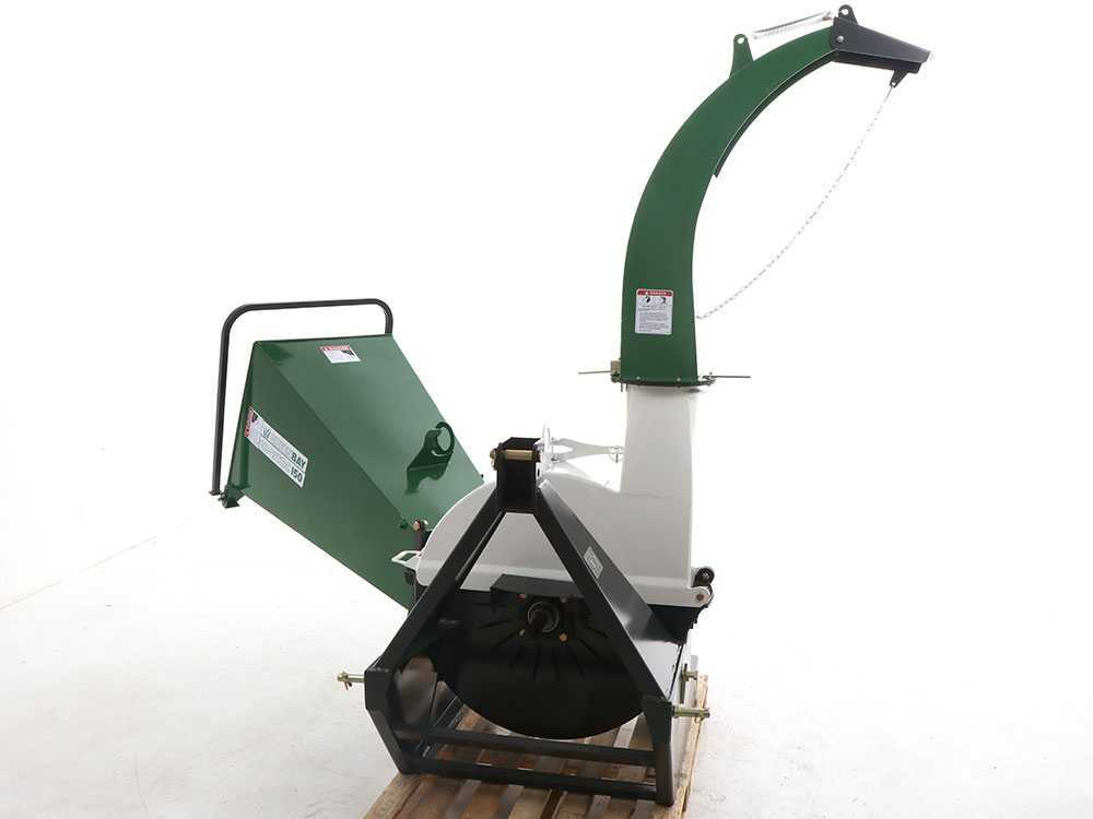 GreenBay GB-WTDC 150 aftakas hakselaar, takken tot 150 mm, detail 15
