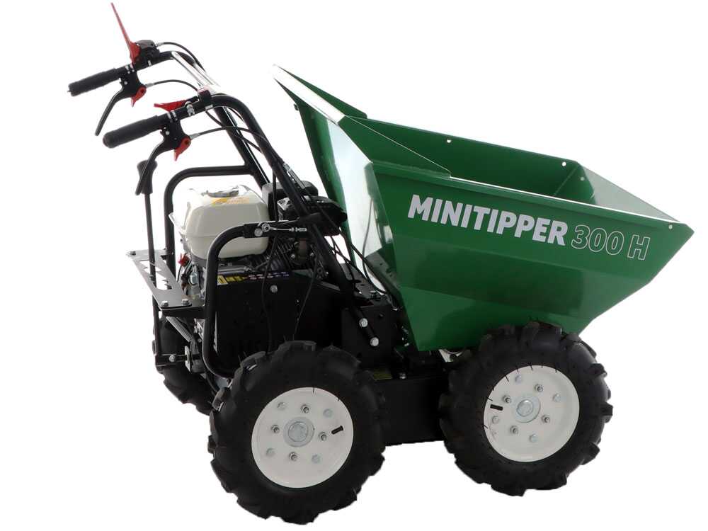 Motorkruiwagen laadvermogen 300 kg GreenBay MiniTipper 300 H, motor Honda GP160, 4x4, detail 14