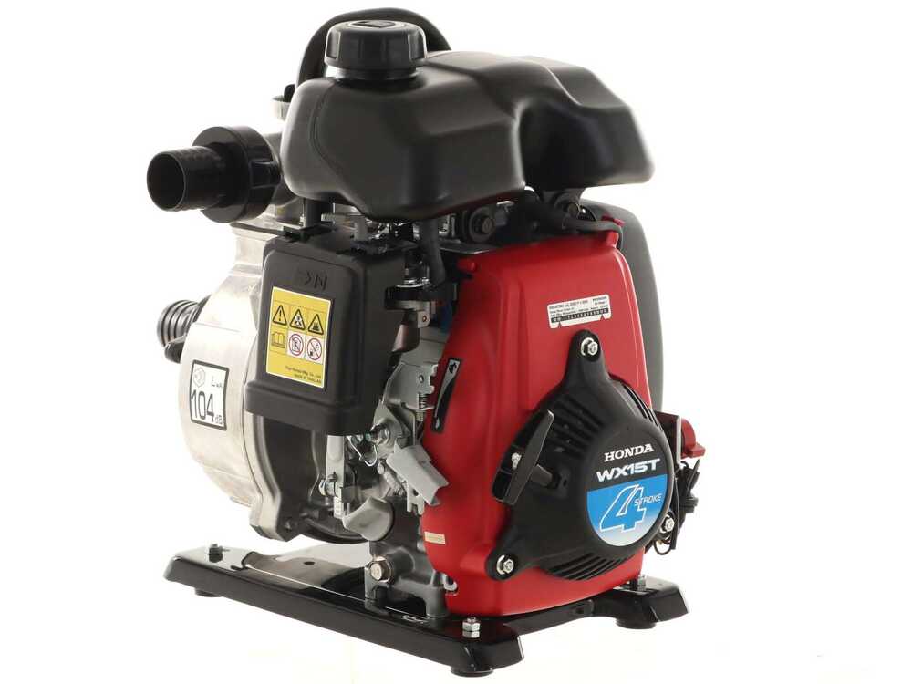 Honda WX15T benzine motorpomp, aansluiting 40 mm, detail 14