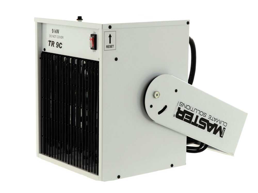 Master TR 9D elektrische heteluchtkanon 9 kW, 400 V, met afstandsbediening, detail 15