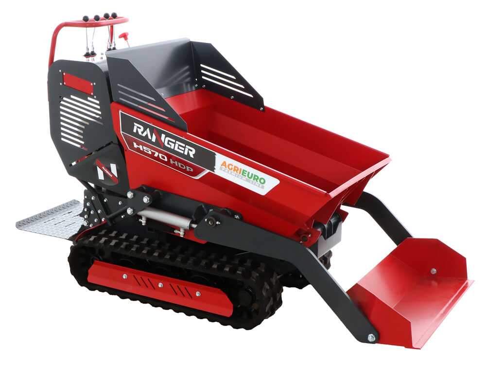Rupsdumper laadvermogen 500 kg AgriEuro Premium Ranger H570 HDP-E, motor Honda GX200, detail 15
