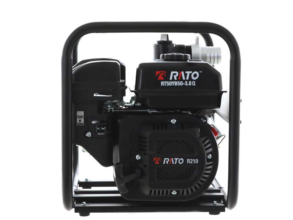 Rato RT50YB50-3.8Q benzine motorpomp, detail 14