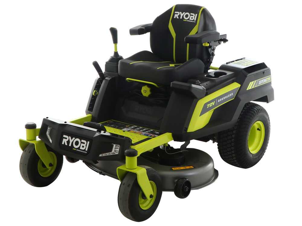 Ryobi ZTRX107 accu-zero-turn zitmaaier 107 cm, automaat, detail 14