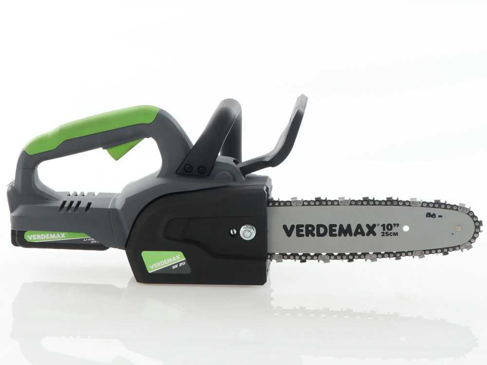 Verdemax SE20 accu kettingzaag, zwaard 20 cm, 20 V 2 Ah, detail 14