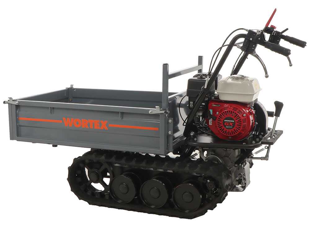 Rupsdumper laadvermogen 300 kg Wortex SFH 300, detail 15