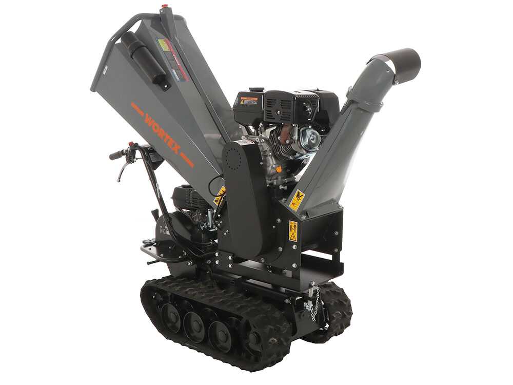 Wortex Tiger D420/120L benzine hakselaar, takken tot 90 mm, detail 15