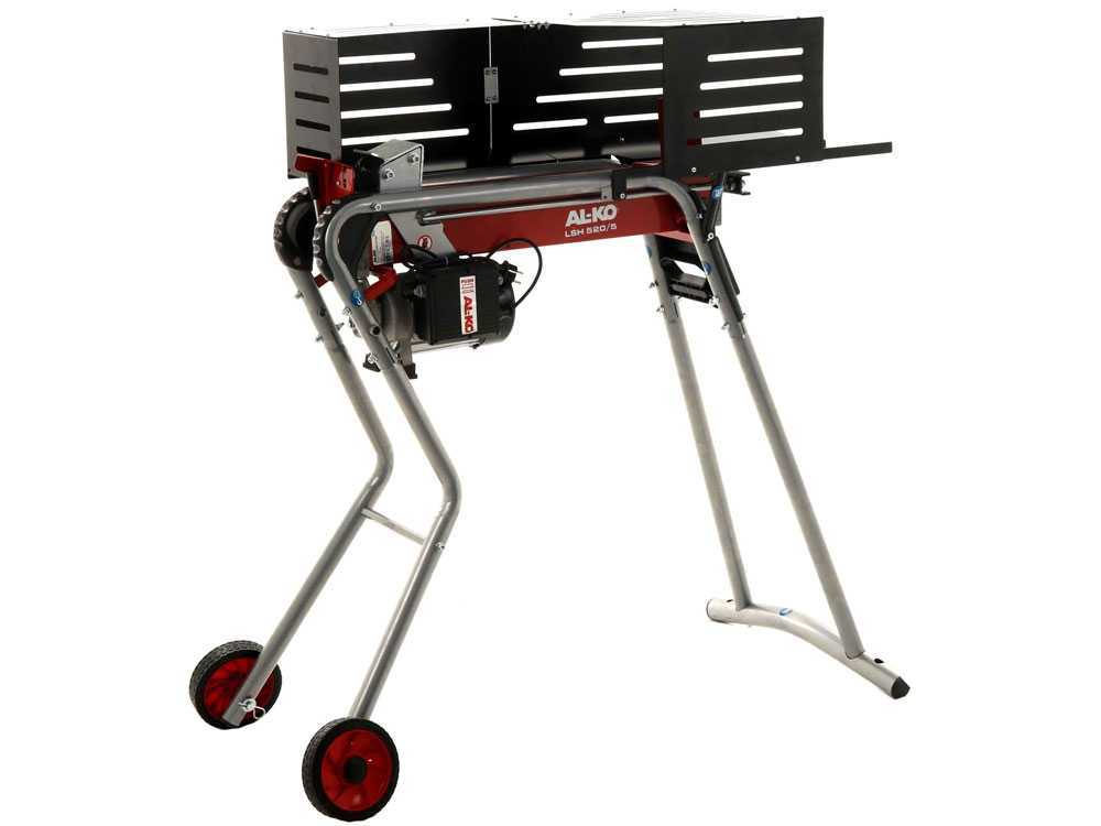 AL-KO LSH 520/5 elektrische houtklover, 5 ton, horizontaal, detail 15